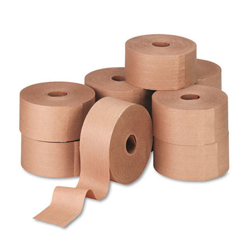 General Supply Glass-fiber Reinforced Gummed Kraft Sealing Tape, 3" Core, 3" X 450 Ft, Brown, 10-carton freeshipping - TVN Wholesale